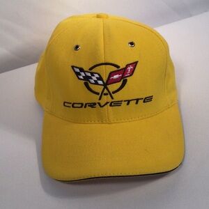 Ralph White Corvette Cap Adjustable Size in Yellow